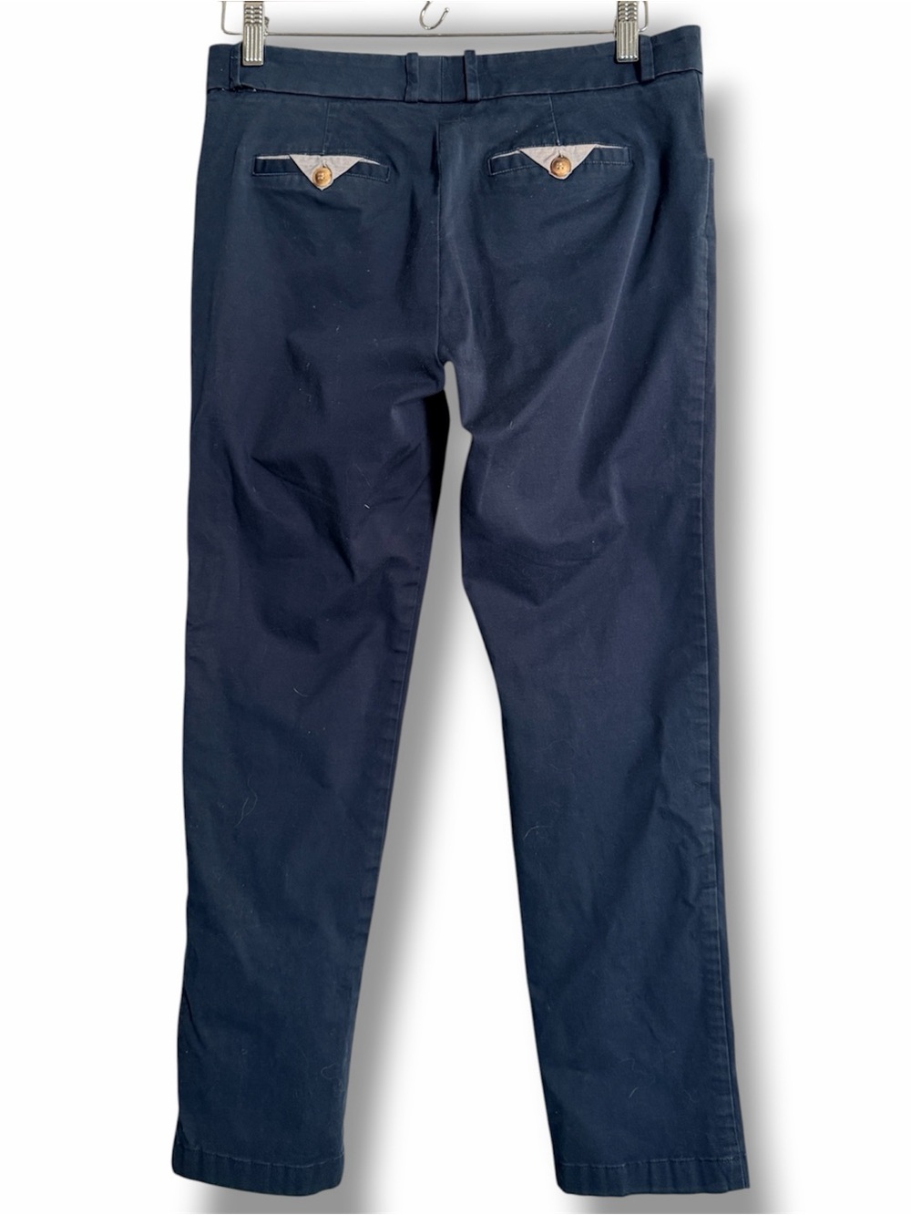 Kirrin Finch Windsor Chino Trousers Pants Size 6 Navy Blue - Picture 5 of 11
